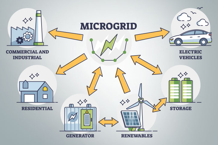 microgrids emergency backup power